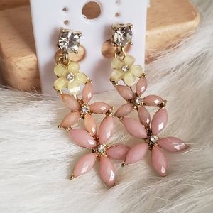 PICK 3 FOR $10 or $5 each; cute floral dangling earrings